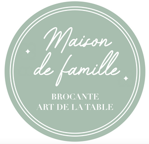 MAISON DE FAMILLE BROCANTE ART DE LA TABLE