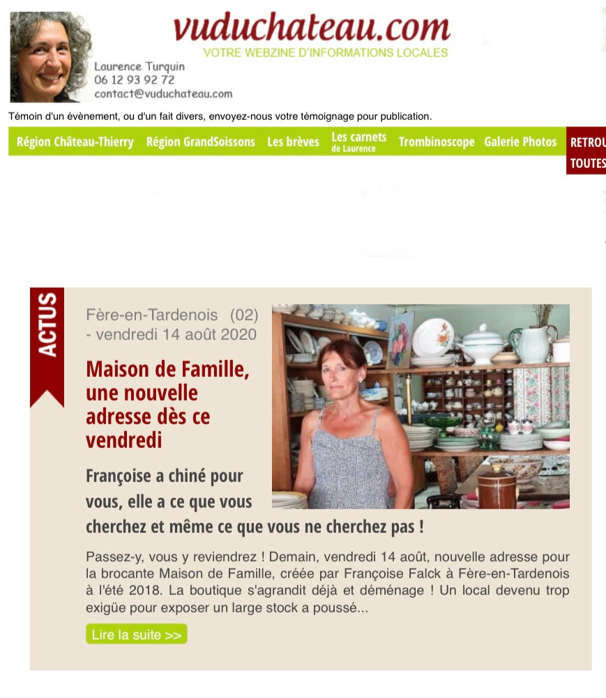 Publication presse : Vu du château.com
